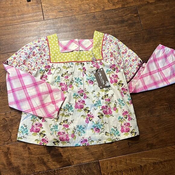 Matilda Jane Garden Art School Peasant Top, size 10 - Picture 1 of 12